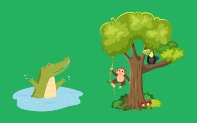 monkey and crocodile story with moral