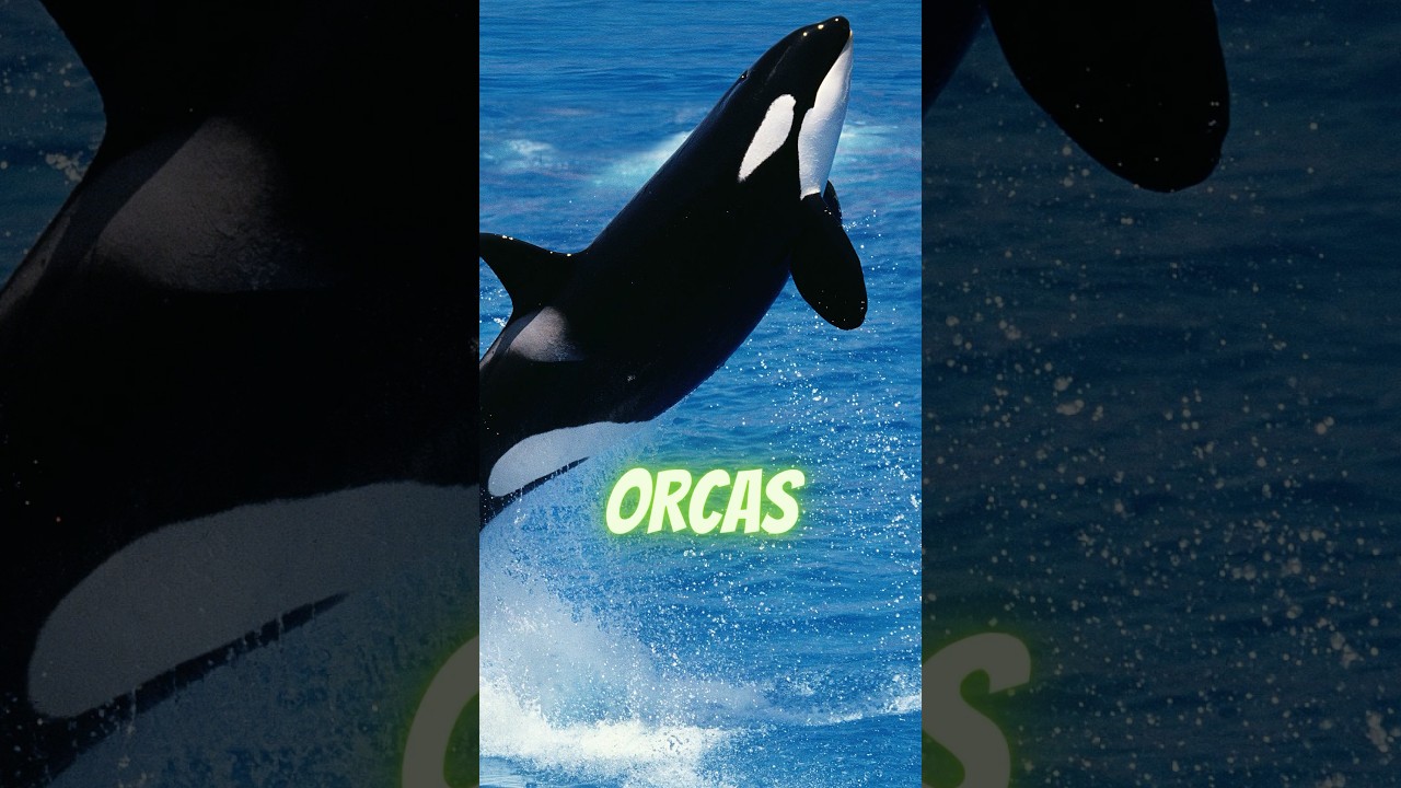 Orcas - The Killer Whale | Incredible marine mammals | Members of the dolphin family #shorts
