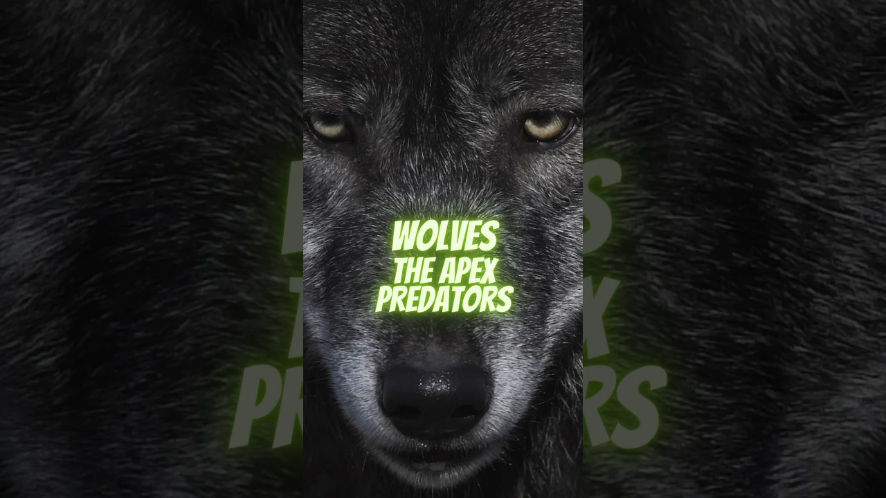 Wolves - The Apex Predators | Social and Territorial Animal #shorts #wolves