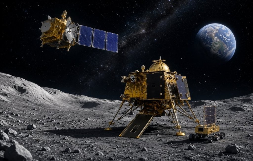 Chandrayaan-2 Second Lunar Exploration Mission of ISRO