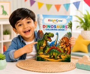 dinosaurs coloring book thumbnail