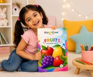 fruits coloring book thumbnail