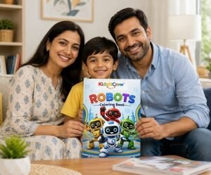 robots coloring book thumbnail